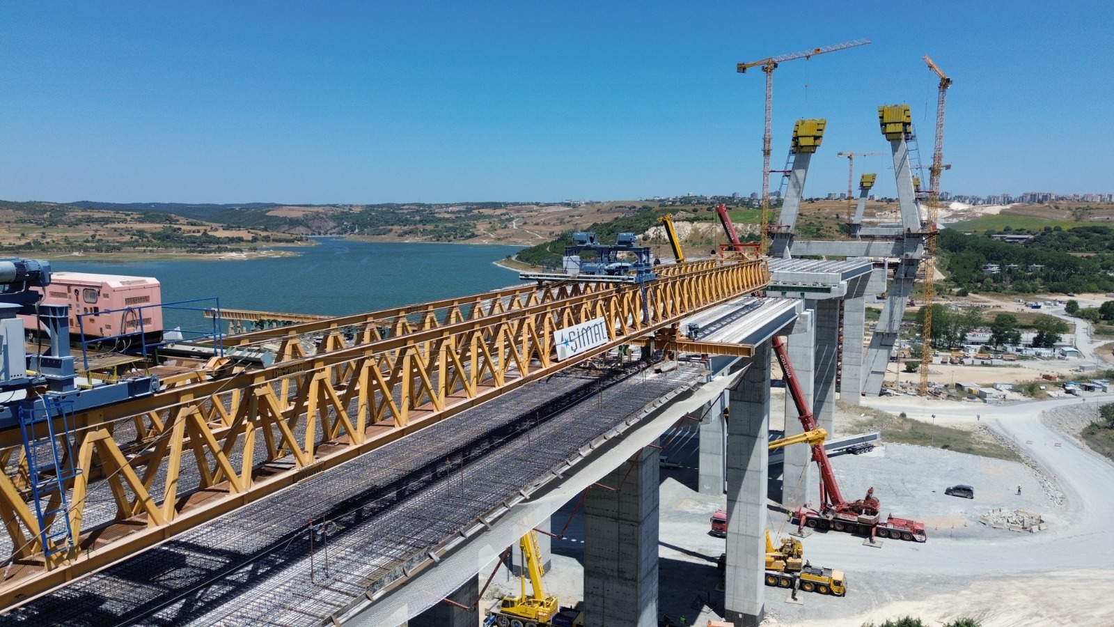 KUZEY MARMARA OTOYOLU PROJESİ NAKKAŞ – BAŞAKŞEHİR KESİMİ PREKAST KİRİŞ ÜRETİM VE MONTAJI İŞLERİ