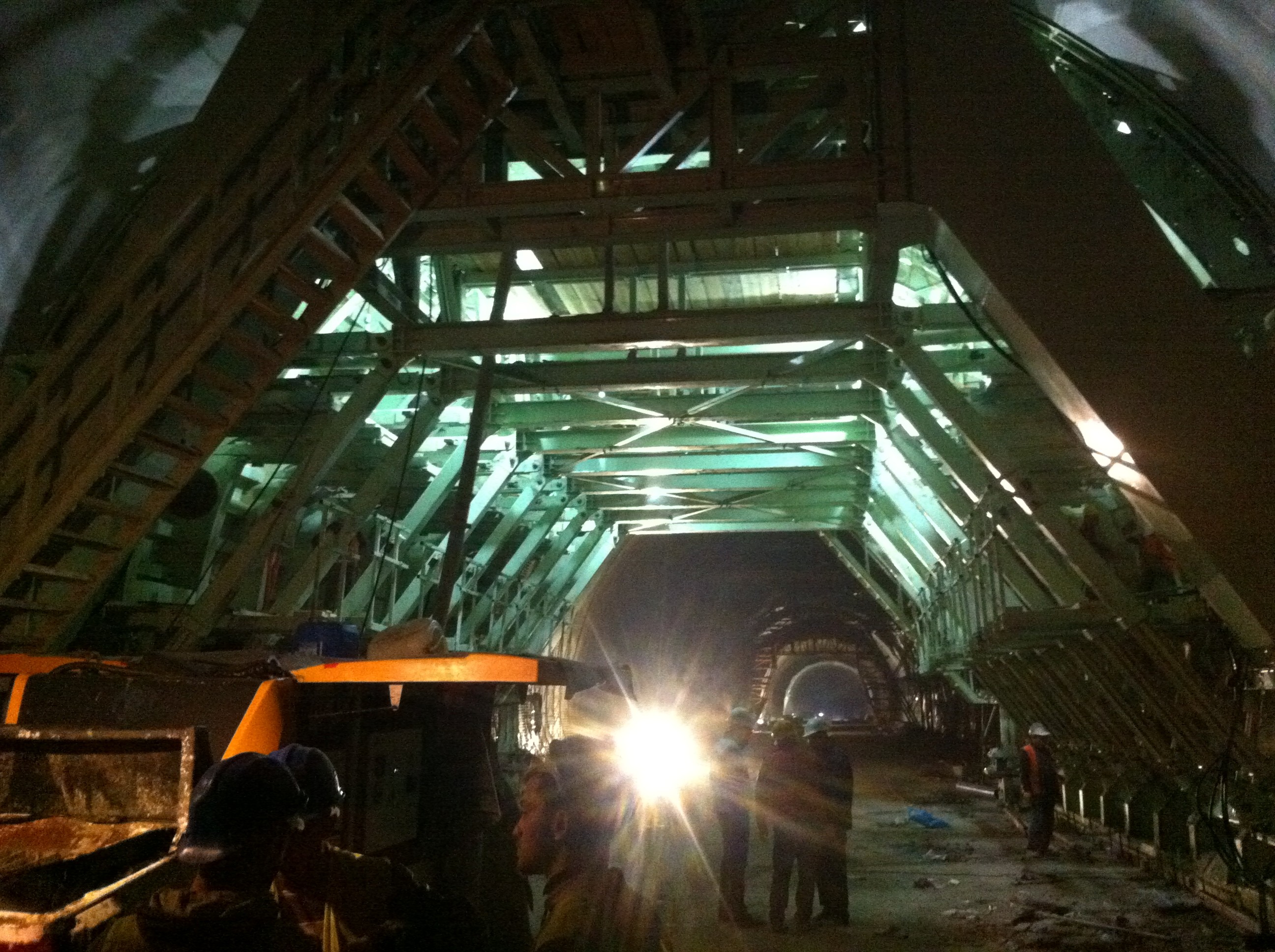 TATAR BARAJI VE HES İNŞAATI, DERİVASYON TÜNELİ KALIP, DONATI VE BETON İŞLERİ